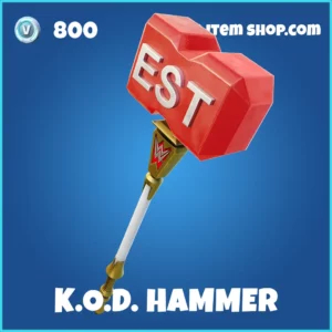 K.O.D. Hammer WWE Fortnite Pickaxe