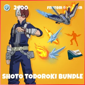 Shoto Todoroki My Hero Academia Bundle in Fortnite