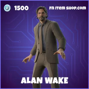 Alan Wake Fortnite Skin