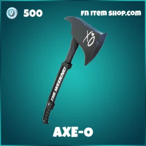 Axe-O The Weeknd Pickaxe in Fortnite
